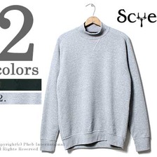 SCYE BASICS ヴィンテージ吊り裏毛 モックネック スウェット 5116-23573画像