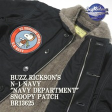Buzz Rickson's N-1 NAVY SNOOPY PATCH BR13625画像