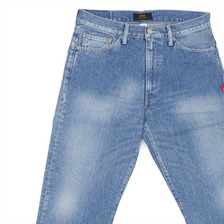 WTAPS BAGGIE.B.WASH TROUSERS.COTTON.DENIM.WASHED INDIGO画像
