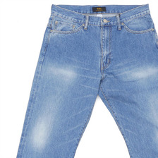 WTAPS BLUES.B.WASH TROUSERS.COTTON.DENIM.WASHED INDIGO画像