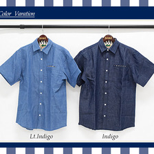 HTML ZERO3 Serge Nimes Denim S/S Shirt SHT112画像
