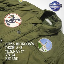 Buzz Rickson's DECK A-2 "U.S.NAVY" PATCH BR13591画像