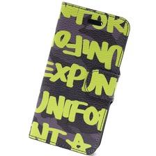 uniform experiment AD CAMO FLIP iPhone6/6S CASE GREEN画像