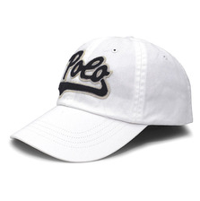 POLO RALPH LAUREN POLO LOGO STRAPBACK WHITE画像