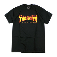 THRASHER FLAME LOGO S/S T-SHIRT画像