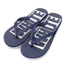 THE PARK・ING GINZA × HAYN × White Mountaineering BOX LOGO SANDALS NAVY画像