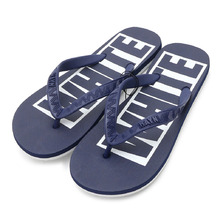 THE PARK・ING GINZA &times; HAYN &times; White Mountaineering BOX LOGO SANDALS NAVY画像