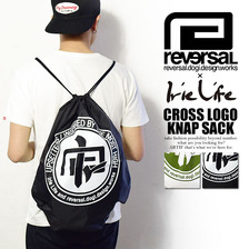 reversal &times; Irie Life CROSS LOGO KNAP SACK ILHA16-004画像
