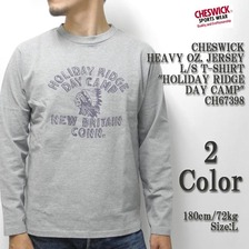 CHESWICK HEAVY OZ. JERSEY L/S T-SHIRT "HOLIDAY RIDGE DAY CAMP" CH67398画像