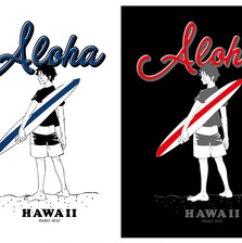 PROJECT SR'ES × ONE PIECE Aloha Surf Luffy S/S Tee SPONE0022画像
