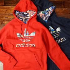 adidas Originals CATALOGUE TREFOIL HOODIE AY7795/AY7796画像