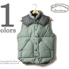 Rocky Mountain Featherbed DOWN VEST BACK SATEEN 450-512-05画像