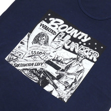 Supreme &times; Barrington Levy Bounty Hunter Tank Top NAVY画像