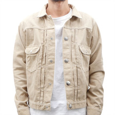 Ron Herman &times; Wrangler Corduroy Concho Denim Jacket BEIGE画像