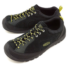 KEEN MEN Jasper Rocks Black/Neon Yellow 1015665画像