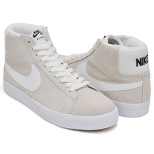 NIKE BLAZER SB PREMIUM SE SUMMIT WHITE / WHT - GM LGHT BRWN 631042-100画像