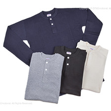 DUBBLE WORKS Lot 54003 L/Sサーマルヘンリーネック画像