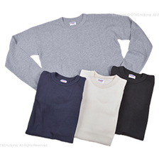 DUBBLE WORKS Lot 54002 L/Sサーマルクルーネック画像