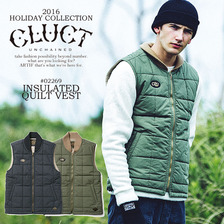 CLUCT INSULATED QUILT VEST 02269画像