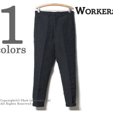 Workers Moonglow Trousers, Wool Linen Serge画像