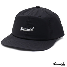 Diamond Supply Co. SCRIPT CLIPBACK BLACK画像