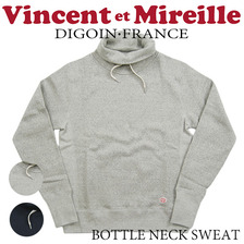 Vincent et Mireille ボトルネック スウェットシャツ VM16FSRS104M画像