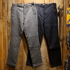 FOB FACTORY RELAX NARROW EASY PANTS F0438画像
