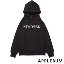 APPLEBUM &times; GHOSTBUSTERS NEW YORK Sweat Parka BLACK画像
