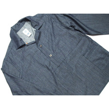 POST OVERALLS #1204R3 7oz CONE DENIM CRAFT MASTER2 SHIRTS/indigo画像