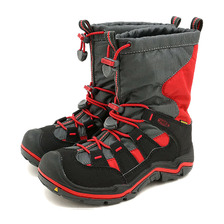 KEEN KIDS Winterport II WP Tango Red/Black 1015256画像