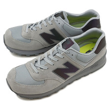 new balance ML574 UWA SILVER MINK画像