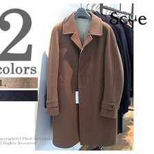 SCYE BASICS ウールカシミヤメルトン バルマカーンコート 5116-73522画像
