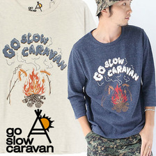 go slow caravan 鹿の子 7分TEE 351901画像