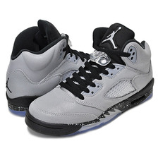 NIKE AIR JORDAN 5 RETRO GG w.gry/blk-blk 440892-008画像