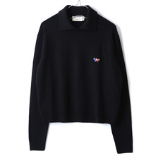 MAISON KITSUNE VIRGIN WOOL POLO KWM0670画像