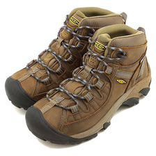 KEEN WOMEN Targhee II Mid WP Slate Black / Flint Stone 1004114画像