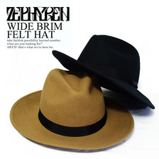 Zephyren WIDE BRIM FELT HAT画像