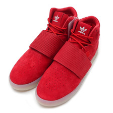 adidas TUBULAR INVADER STRAP RED/RED/VINTAGE WHITE BB5039画像
