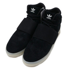 adidas TUBULAR INVADER STRAP BLACK/BLACK/VINTAGE WHITE BB5037画像