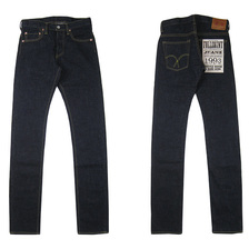 FULLCOUNT 1952 STRETCH SKINNY SELVEDGE INDIGO BLUE画像