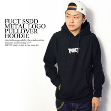 FUCT SSDD METAL LOGO PULLOVER HOODIE 41905画像
