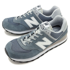 new balance ML574 VIA HARBOR BLUE画像