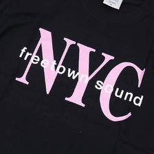 Know Wave &times; Dev Hynes FREETOWN T-SHIRT BLACK画像