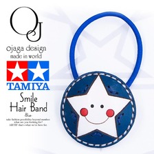 ojaga design &times; TAMIYA Smile Hair Band -Blue- OJ-TAMIYA-034B画像