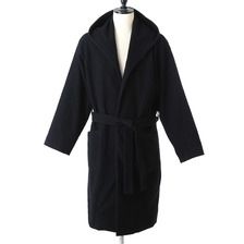 GOLD MILLING WOOL HOODED ROBE COAT GL13634画像