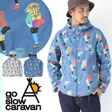 go slow caravan T/C クライマー 総柄 ジャケット 350801画像