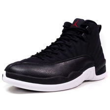 NIKE AIR JORDAN XII RETRO "BLACK NYLON" "MICHAEL JORDAN" "LIMITED EDITION for JORDAN BRAND" BLK/WHT/RED 130690-004画像