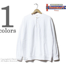 TOWN CRAFT ワイドシルエット 3Bヘンリーネック ロンT TC15F009画像