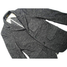 1ST PAT-RN EVANS HERRINGBONE JACKET/grey画像