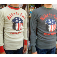 TOYS McCOY EASY RIDER&trade; THERMAL TEE "WYATT'S HELMET" TMC1659画像